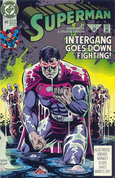 Superman #60 (1987) [Direct]-Very Good (3.5 – 5)