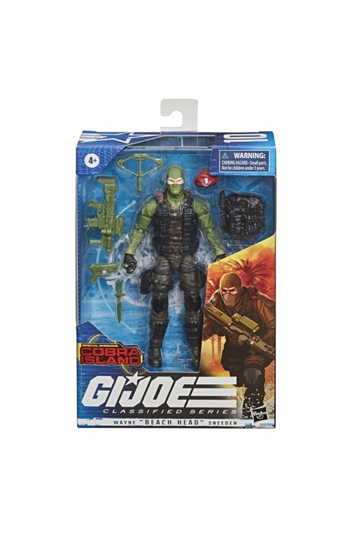 G.I. Joe Classified Special Missions: Cobra Island Wayne “Beach Head” Sneeden
