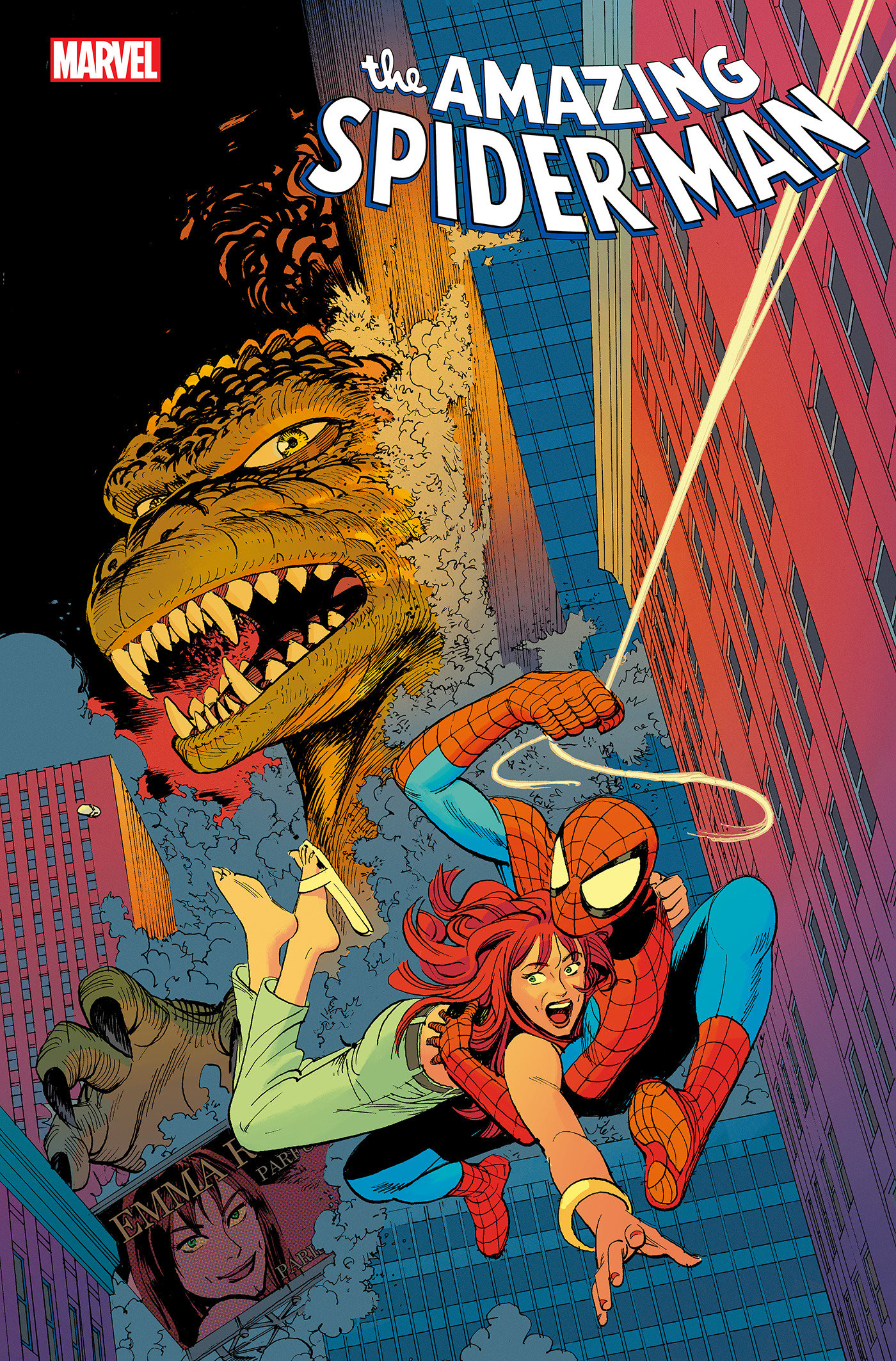 Amazing Spider-Man #58 Leo Romero Godzilla Variant