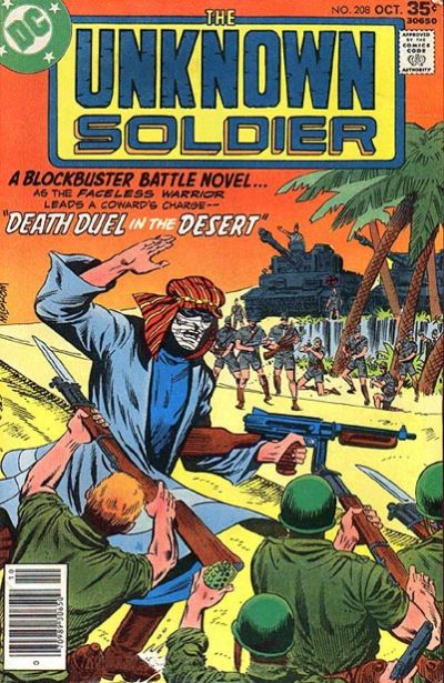 Unknown Soldier #208-Good (1.8 – 3)