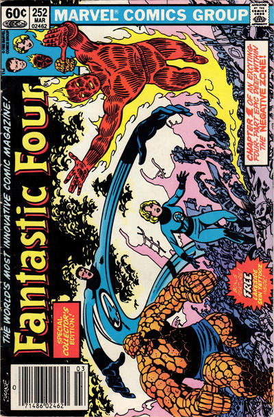 Fantastic Four #252 [Newsstand]-Fine (5.5 – 7)