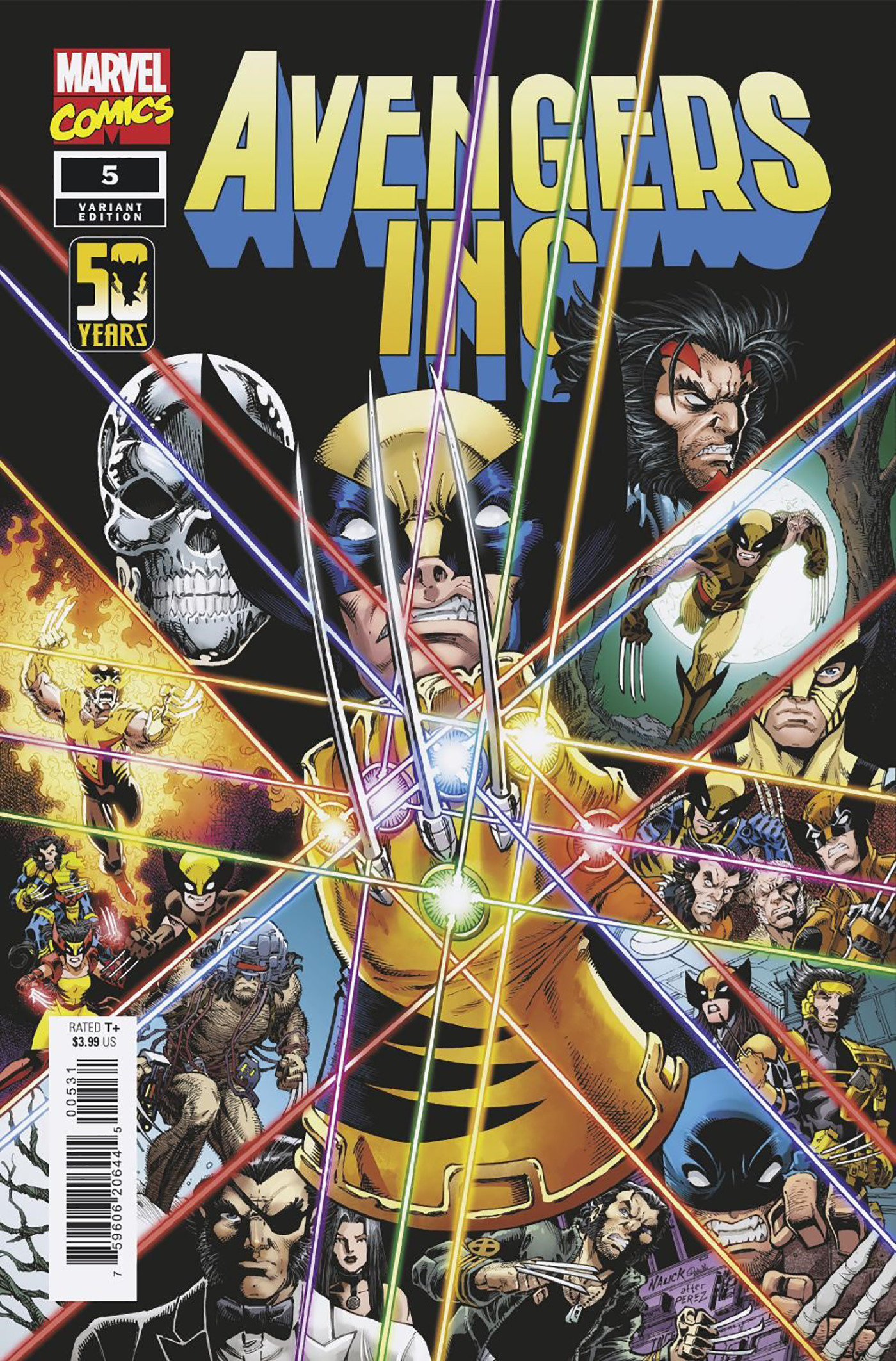 Avengers Inc. #5 Todd Nauck Wolverine Wolverine Wolverine Variant