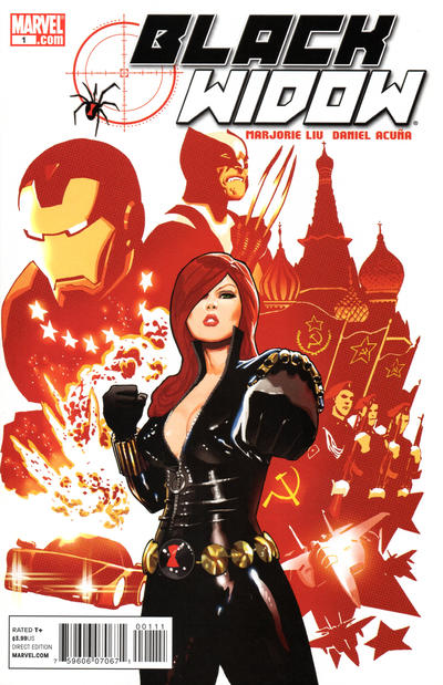 Black Widow #1-Very Fine (7.5 – 9) 1st Appearance of Black Rose, A Former Kgb Agent