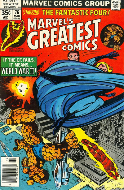 Marvel's Greatest Comics #76 [Newsstand](1969)-Very Good (3.5 – 5)