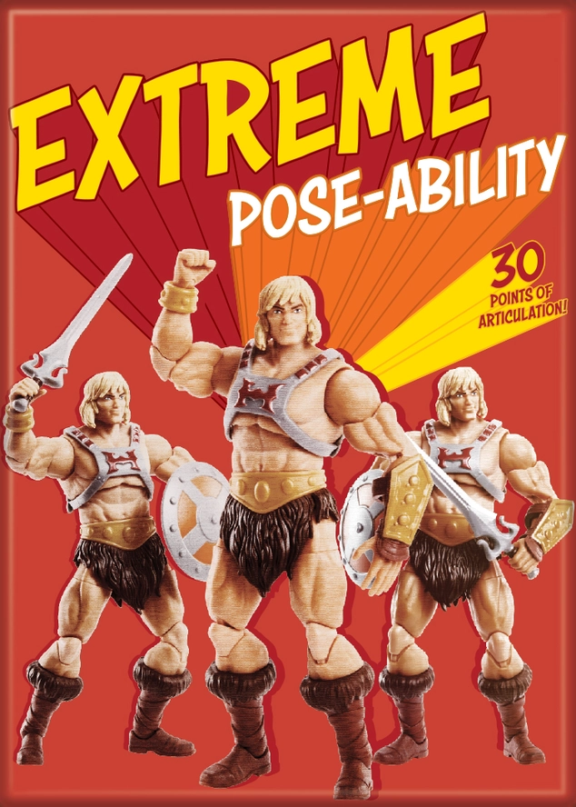 Masters of The Universe Extreme Pose-Ability Magnet