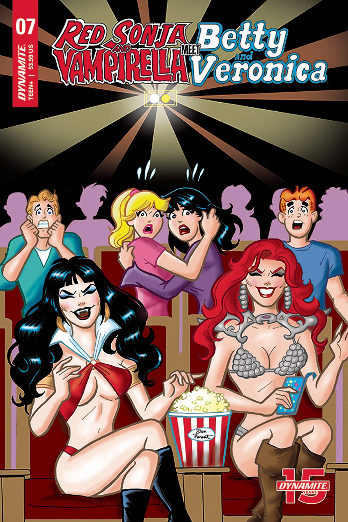 Red Sonja Vampirella Betty Veronica #7 Cover D Parent