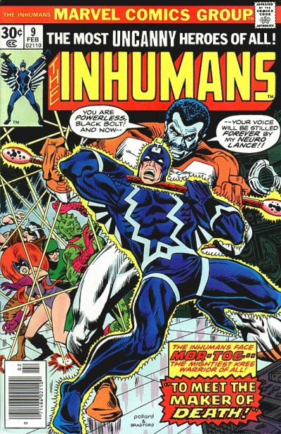 Inhumans #9 [Regular Edition]-Fine (5.5 – 7)