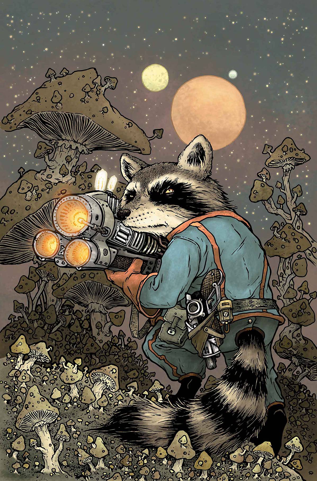 Rocket Raccoon #1 (Petersen Raccoon Variant) (2014)