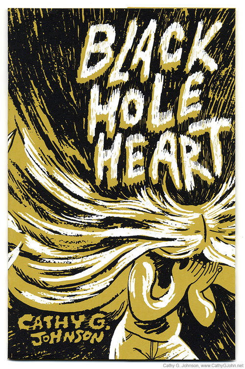 Black Hole Heart Gold Paper Variant