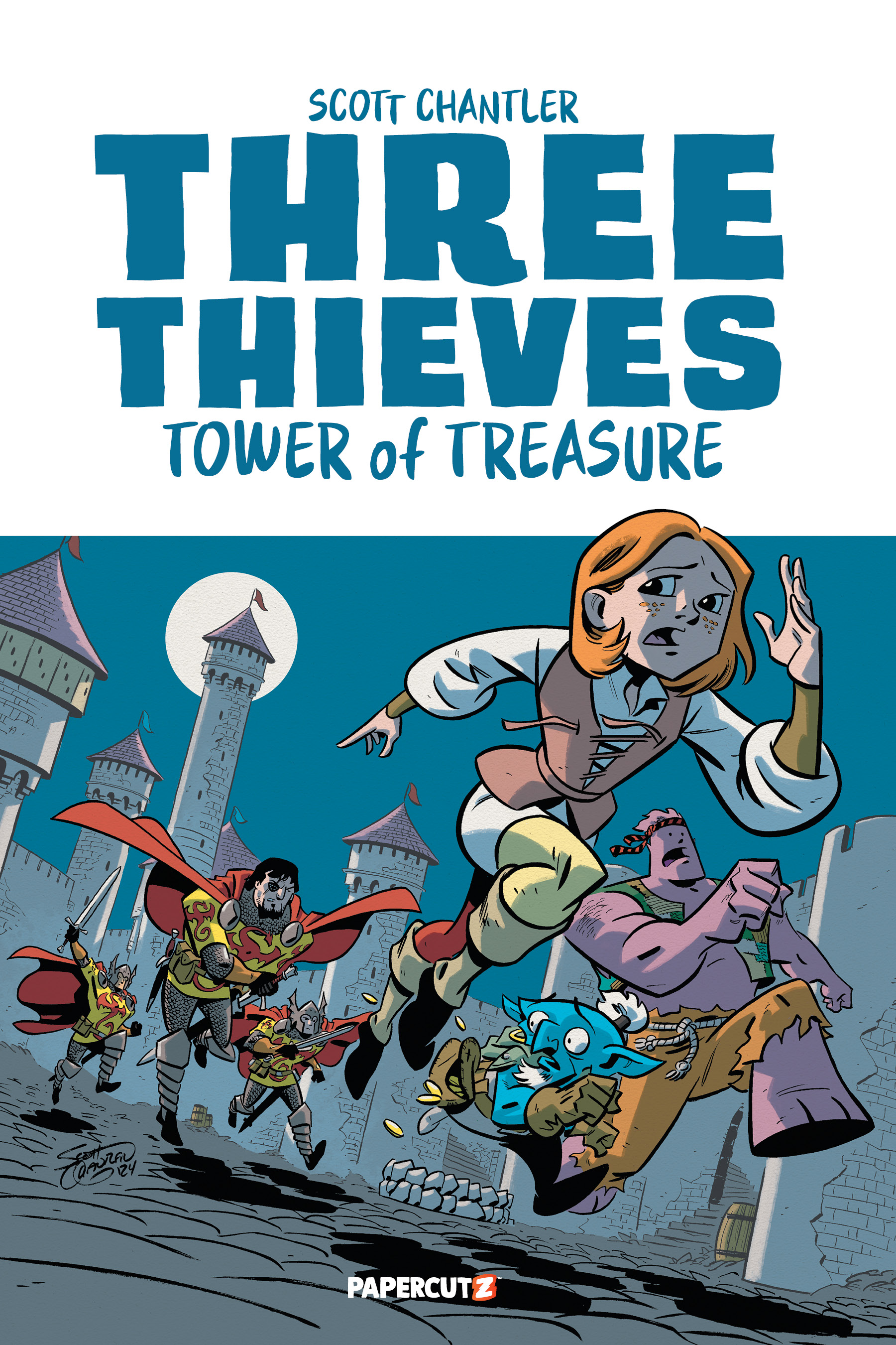 The Three Thieves Graphic Novel Volume 1 Tower of Treasure