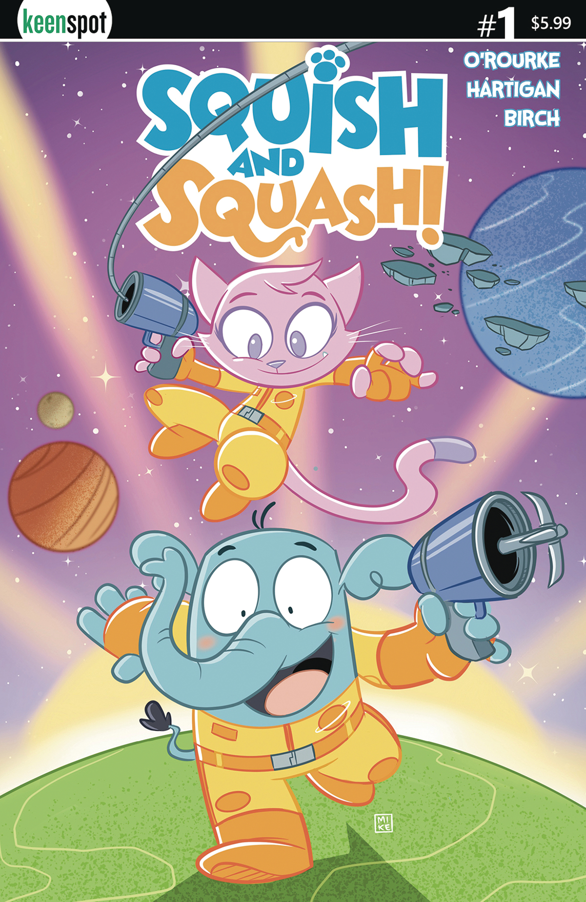 Squish & Squash #1 Cover A Mike Hartigan