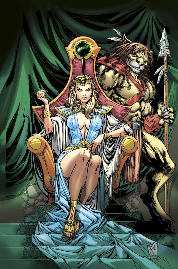 Grimm Fairy Tales Oz Age of Darkness Volume 1 B Cover Lashley (Aofd)