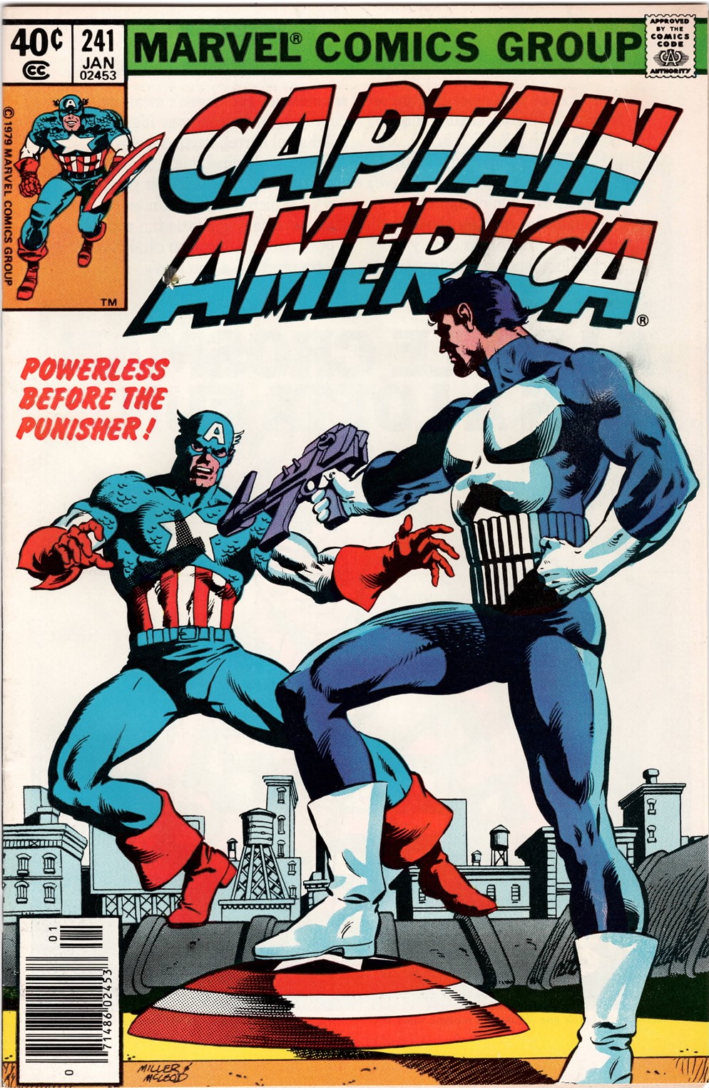 Captain America #241 Newsstand Variant