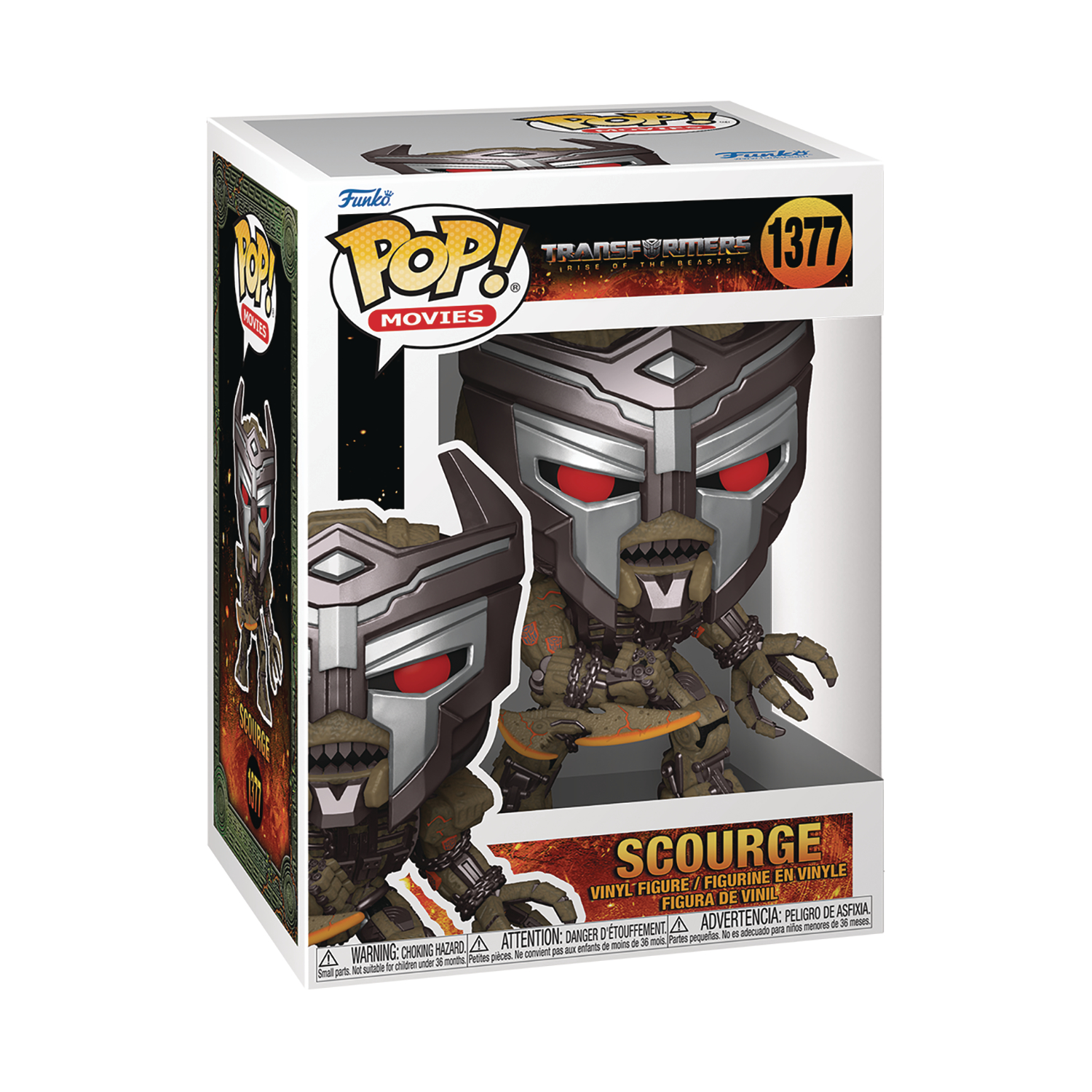 Pop Movies Transformers Rise of the Beasts Scourge Vinyl Figure