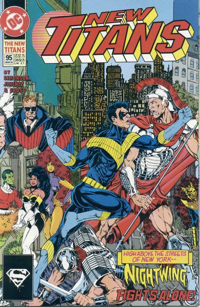 The New Titans #95-Near Mint (9.2 - 9.8)