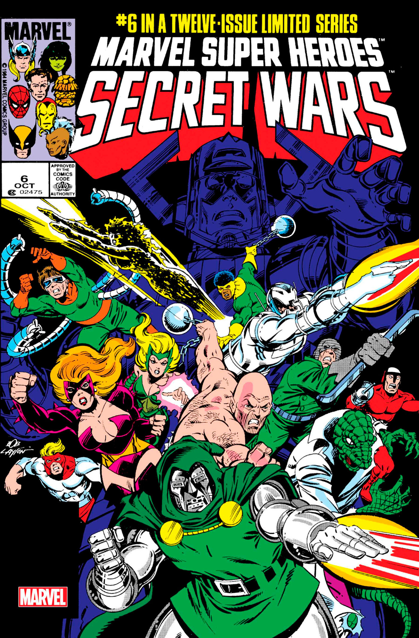 Marvel Super Heroes Secret Wars Facsimile #6