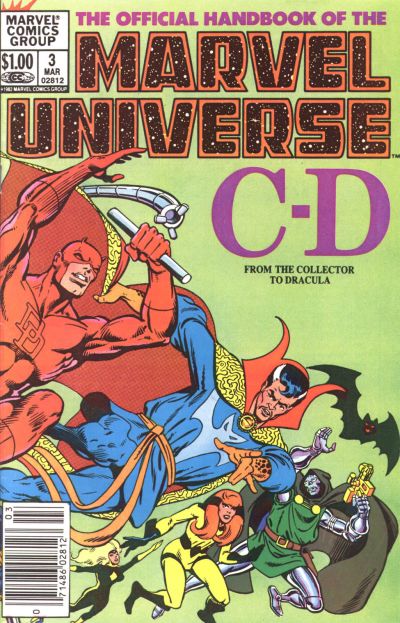 The Official Handbook of The Marvel Universe #3 