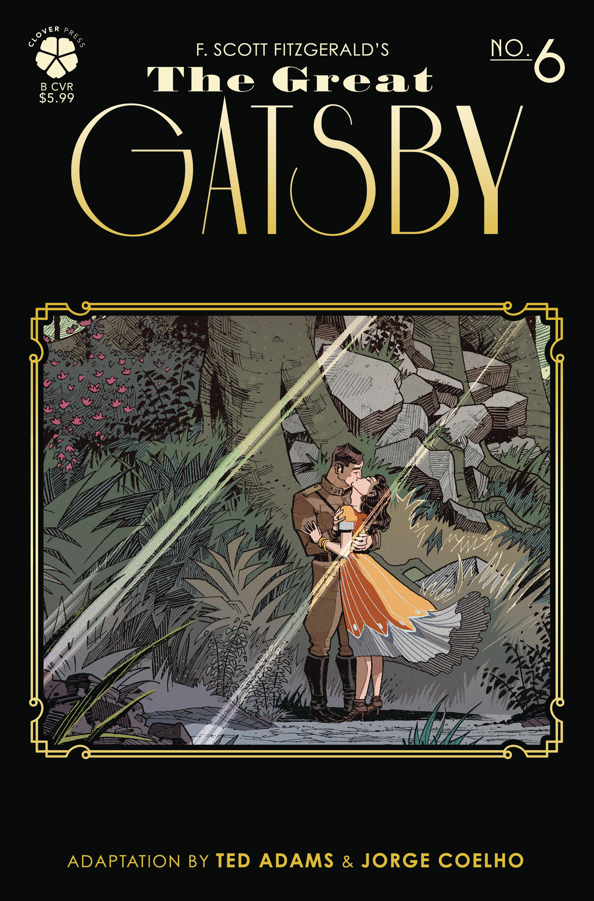 Great Gatsby #6 Cover B Coelho Foil Stamped