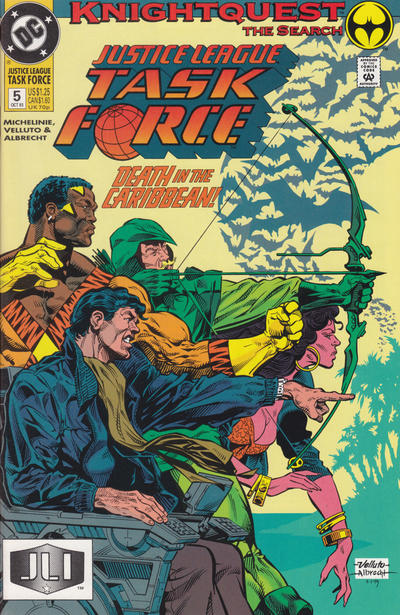 Justice League Task Force #5-Fine (5.5 – 7)