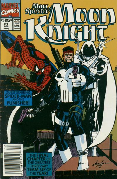 Marc Spector: Moon Knight #21 - Vf-