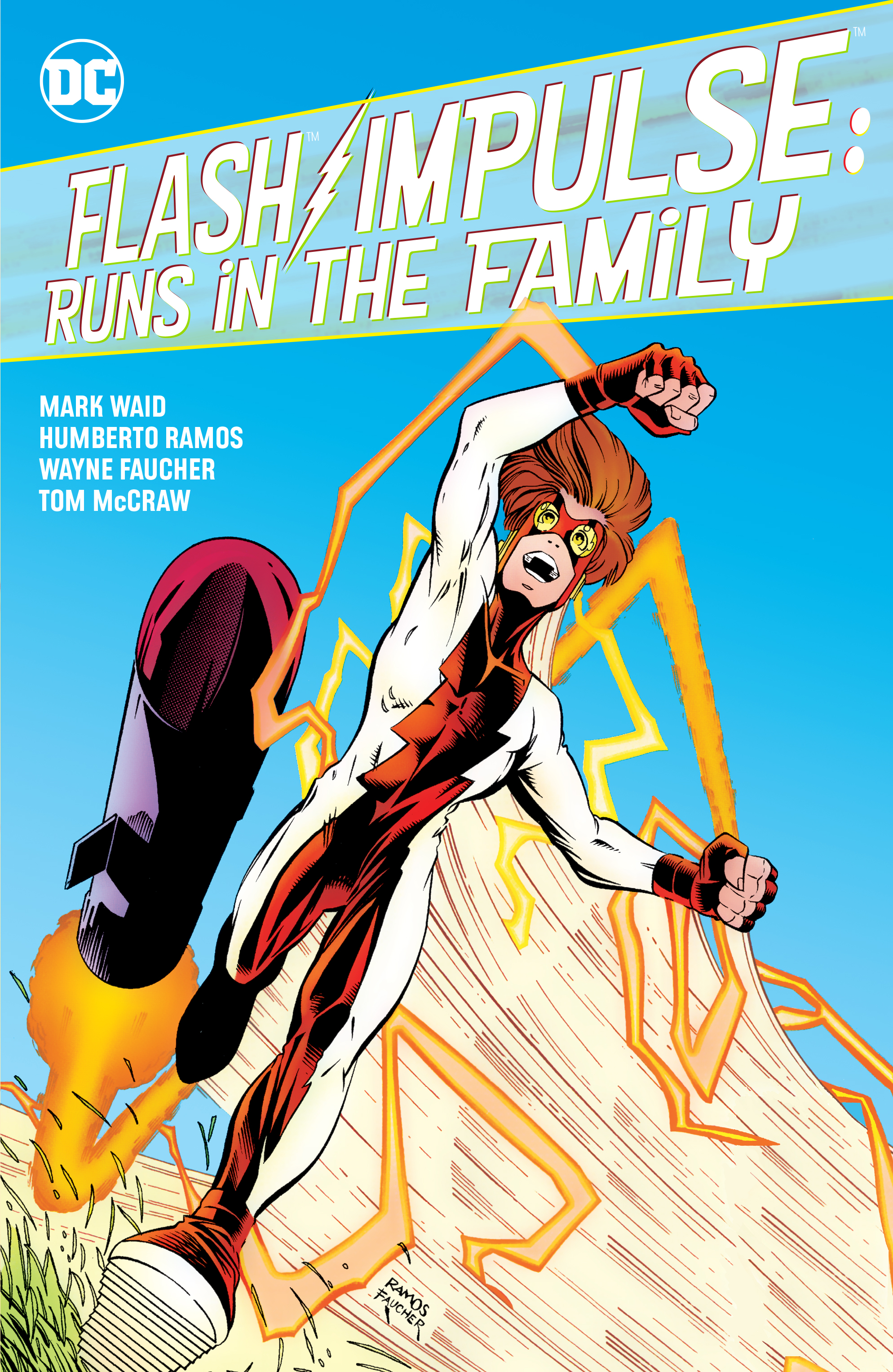 Flash Impulse Runs In The Family Graphic Novel