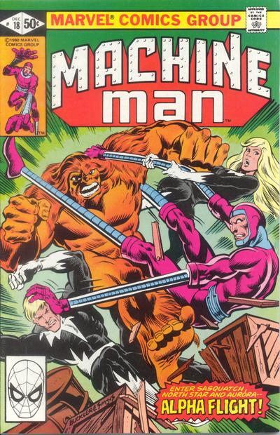 Machine Man #18 [Direct]-Near Mint (9.2 - 9.8)