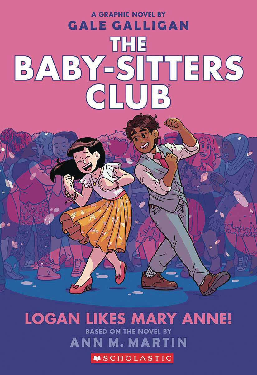 Baby-Sitters Club Color Edition Graphic Novel Volume 8 Logan Likes