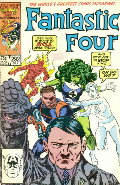 Fantastic Four #292 [Direct]-Good (1.8 – 3)