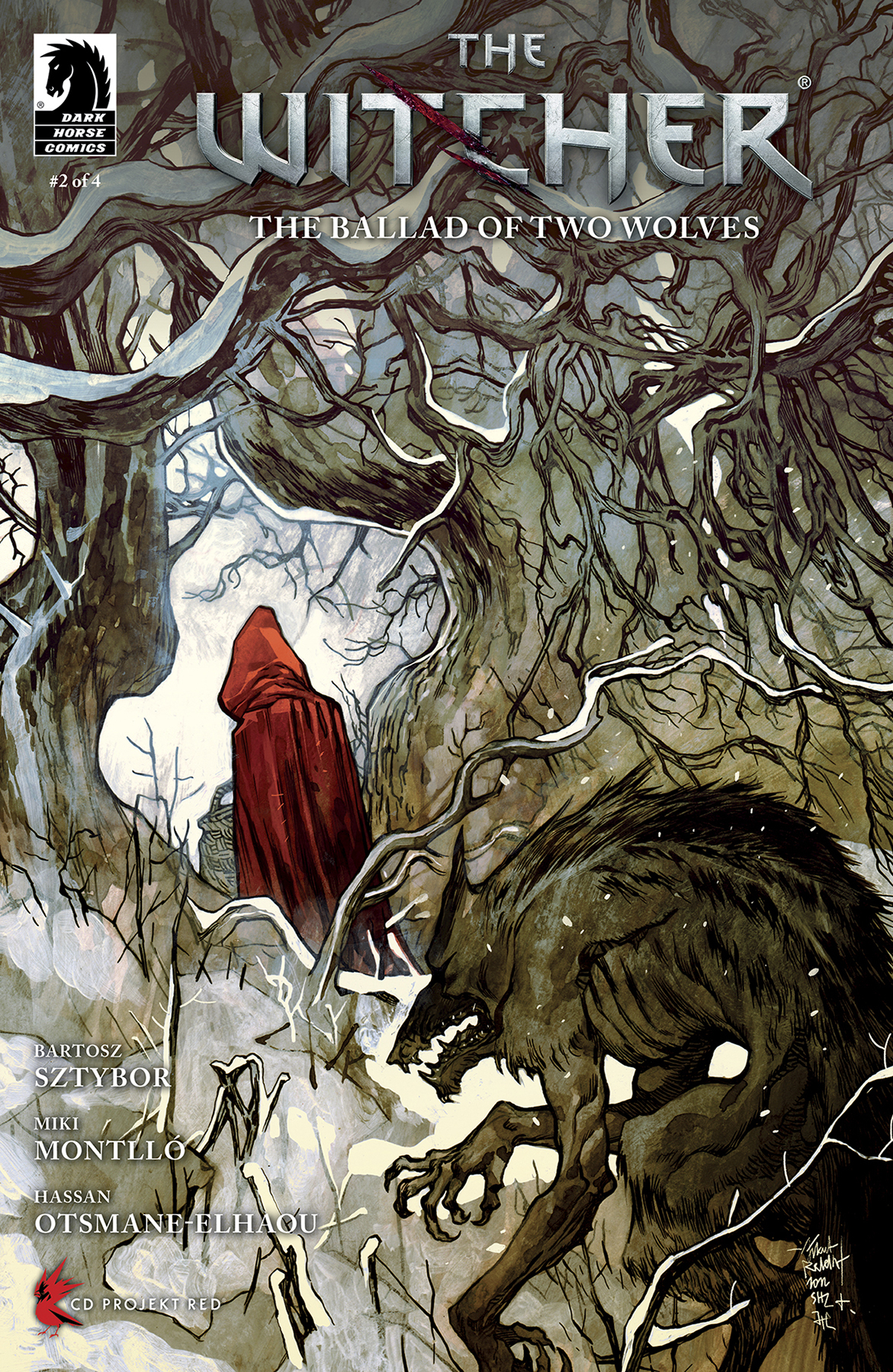 Witcher The Ballad of Two Wolves #2 Cover B Rebelka (Of 4)