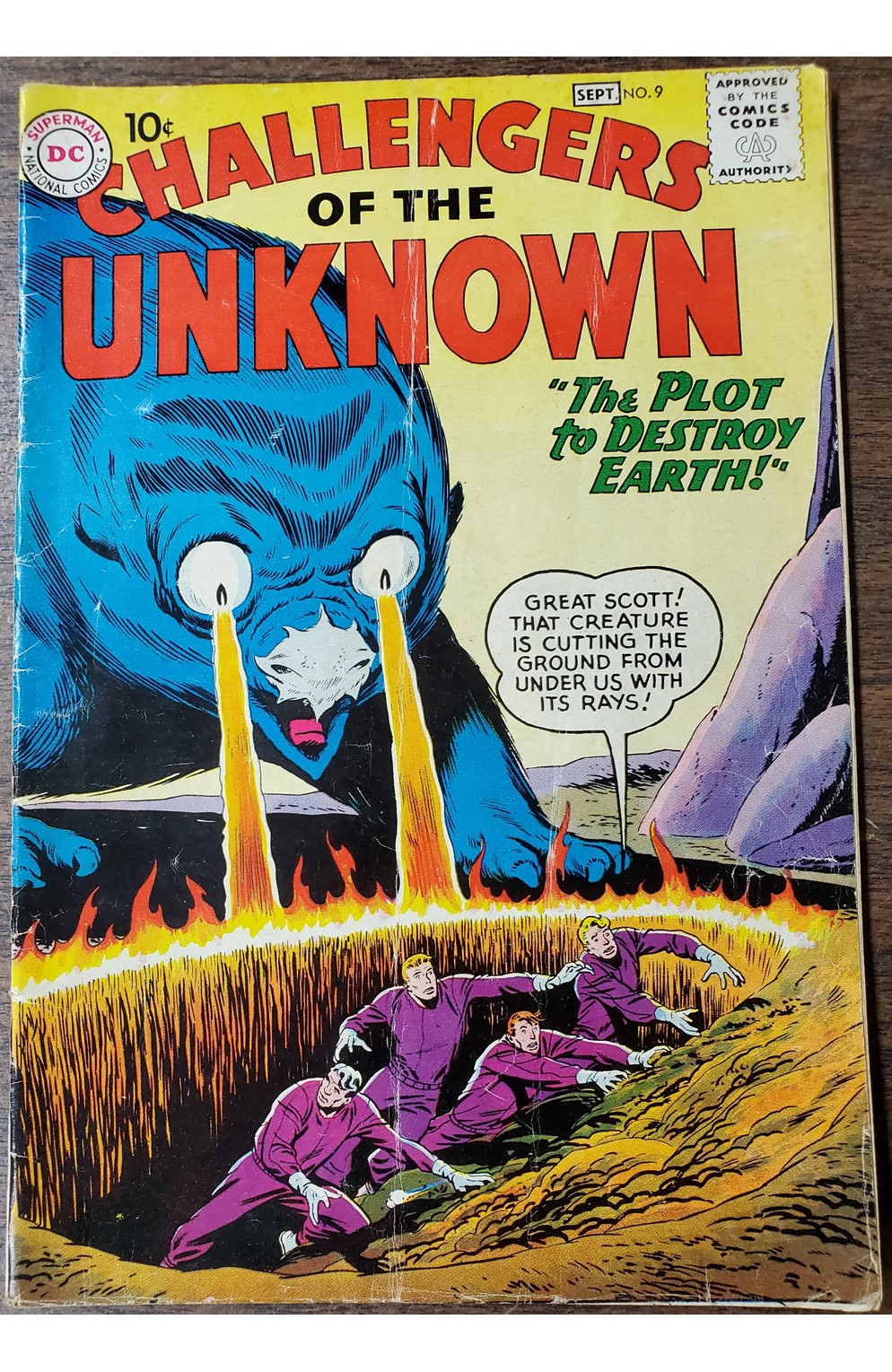 Challengers of The Unknown #9 (DC 1959)