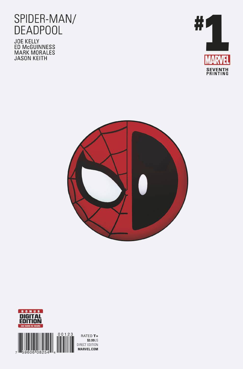 Spider-Man Deadpool #1 McGuinness 7th Printing Variant
