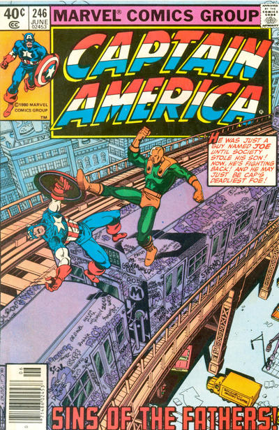Captain America #246 [Newsstand]-Fine (5.5 – 7)