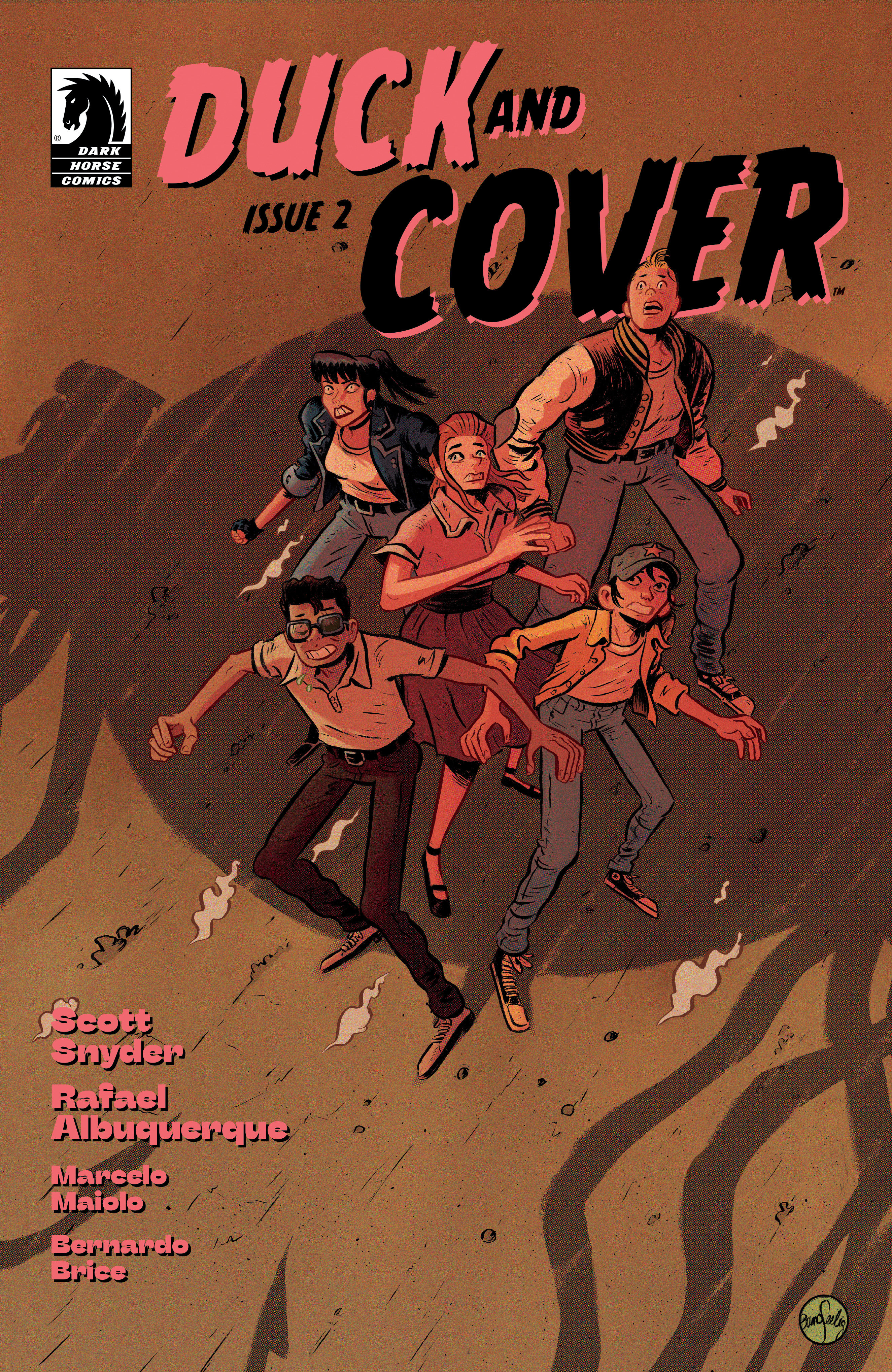 Duck and Cover #2 Cover C 1 for 10 Incentive (Bruce Seelig)