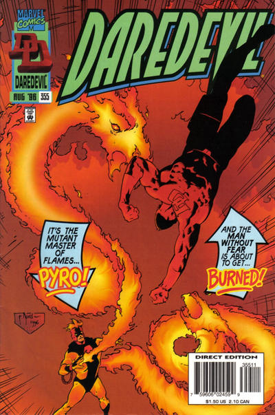 Daredevil #355 [Direct Edition]-Fine (5.5 – 7)