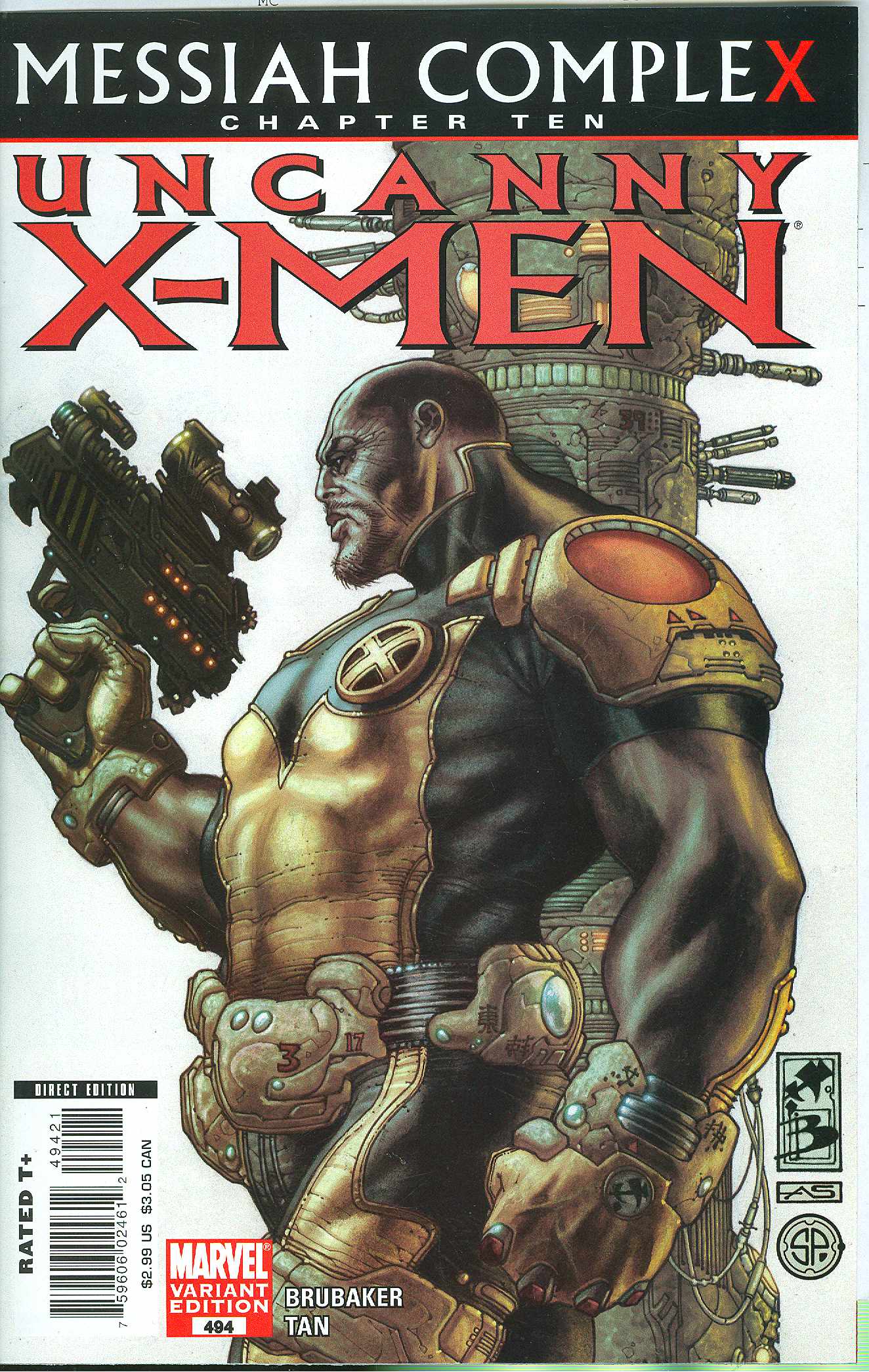 Uncanny X-Men Bianchi Variant #494