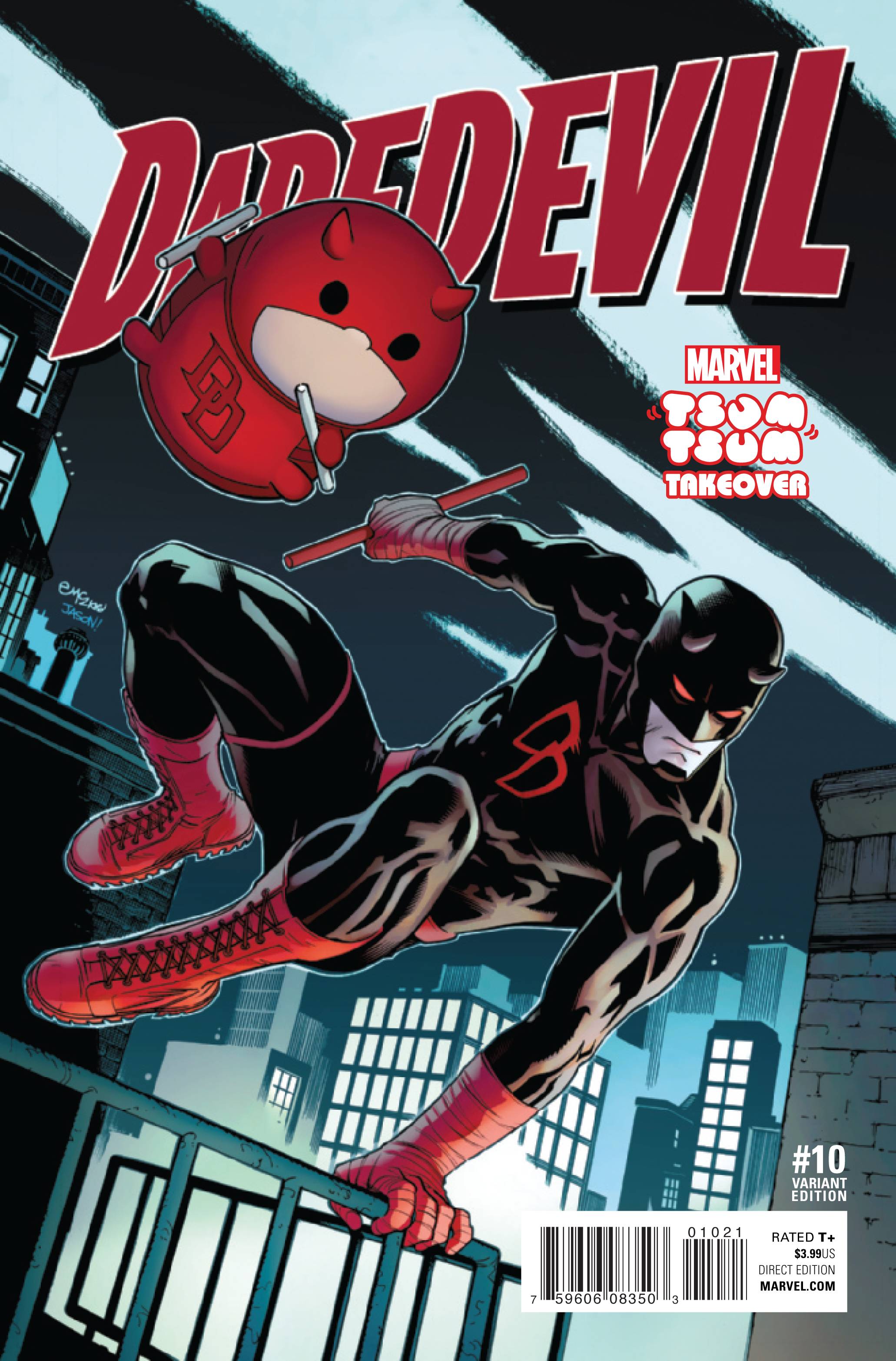 Daredevil #10 (McGuinness Marvel Tsum Tsum Takeover Variant) (2016)