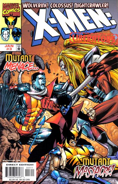 X-Men: Liberators #3 [Direct Edition]-Very Fine (7.5 – 9)