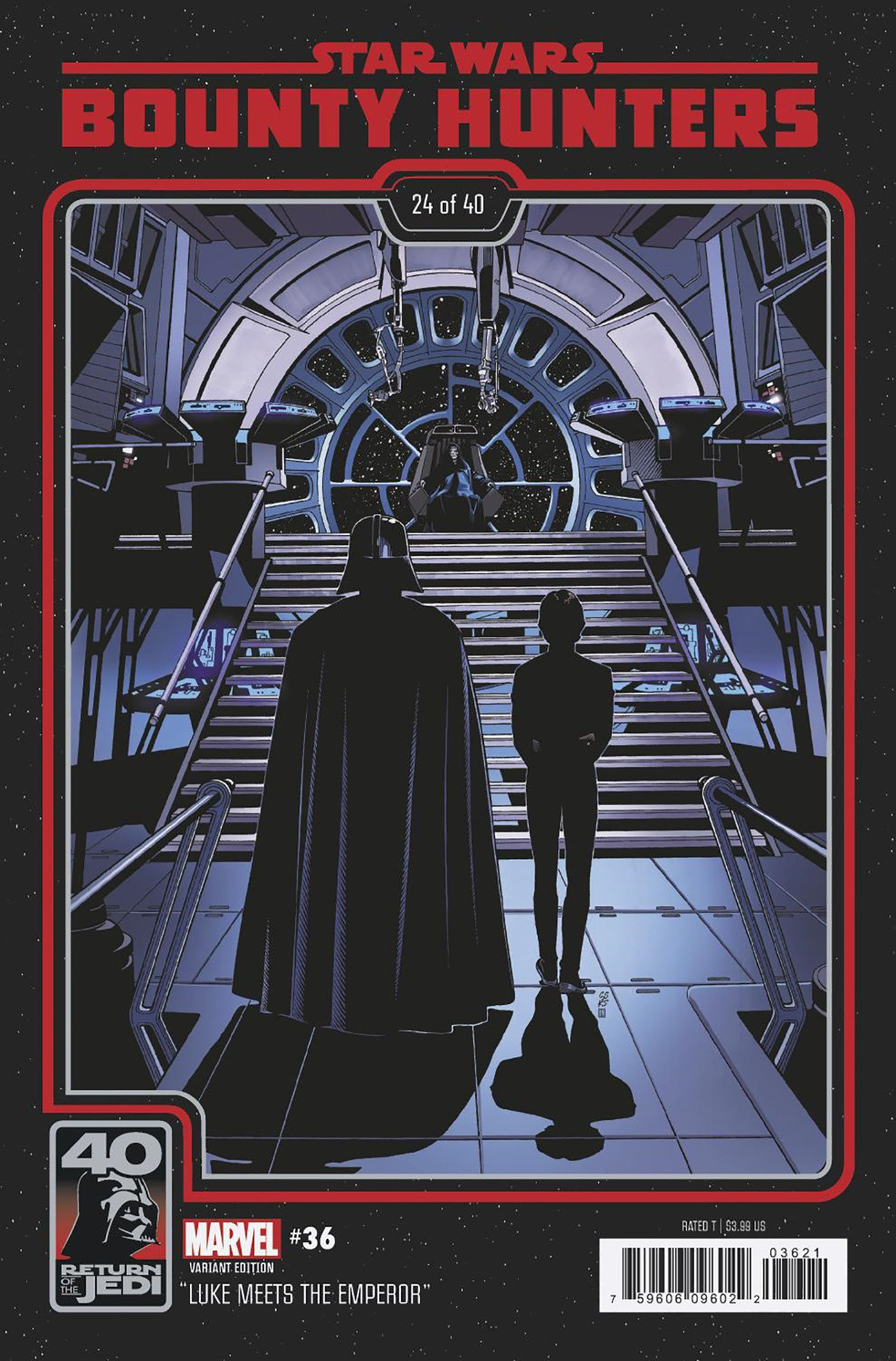 Star Wars: Bounty Hunters #36 Chris Sprouse Return of the Jedi 40th Anniversary Variant
