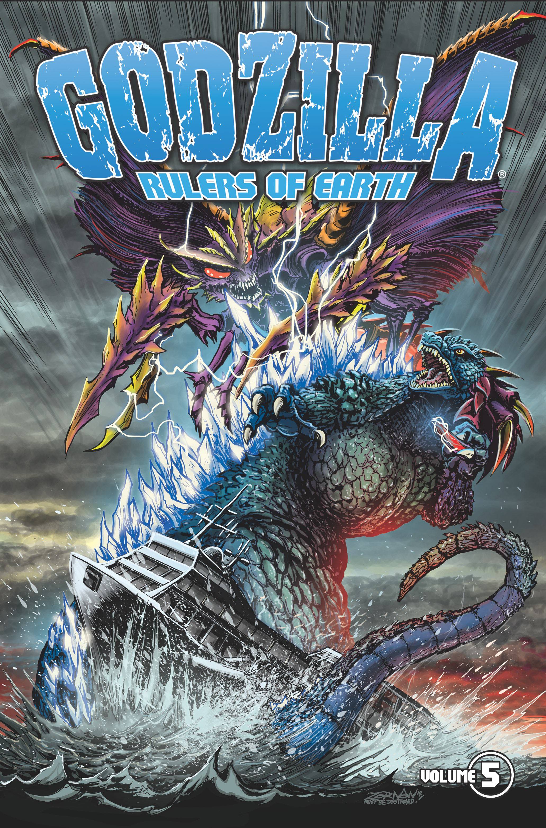 Godzilla Rulers of Earth Graphic Novel Volume 5