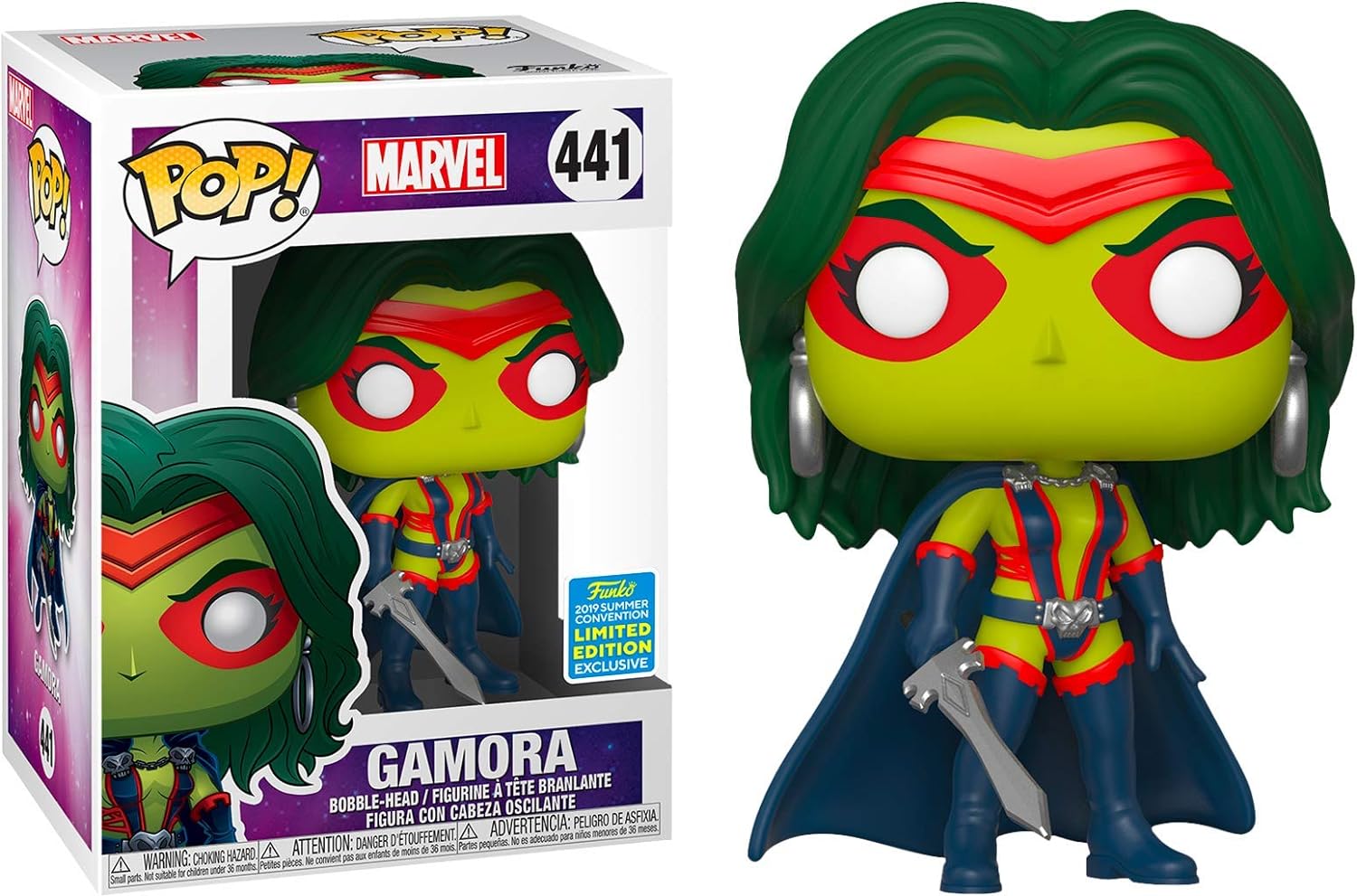 Funko Pop! 441 Marvel Gamora 2019 Funko Summer Convention Exclusive