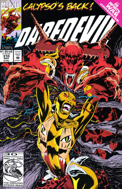 Daredevil #310 [Direct]-Fine (5.5 – 7)