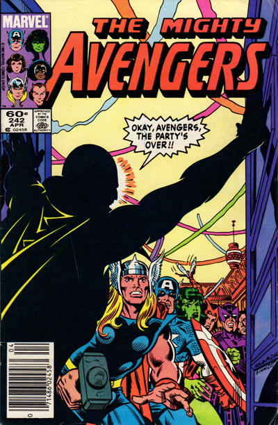 Avengers #242 [Newsstand]