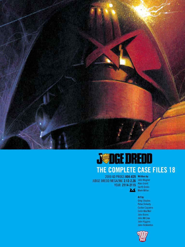 Judge Dredd Complete Case Files Graphic Novel Volume 18