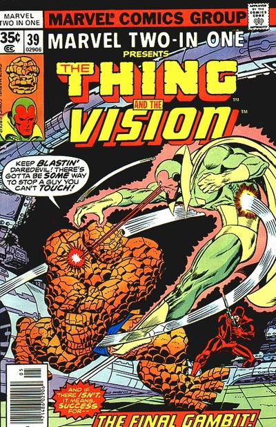 Marvel Two-In-One #39 [Regular]-Very Good