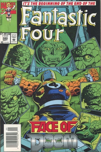 Fantastic Four #380 [Newsstand] - Vf/Nm 9.0