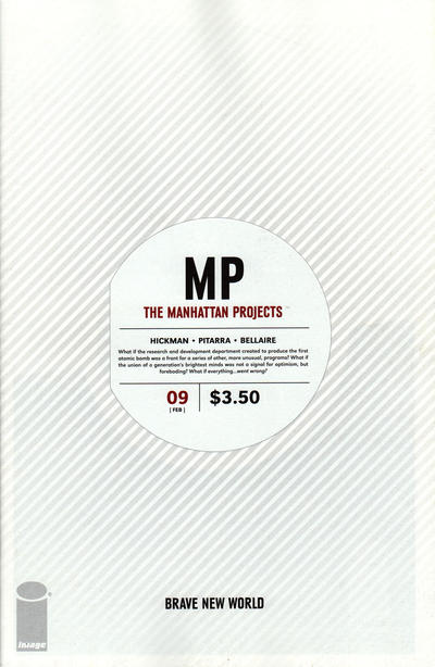 The Manhattan Projects #9-Near Mint (9.2 - 9.8)