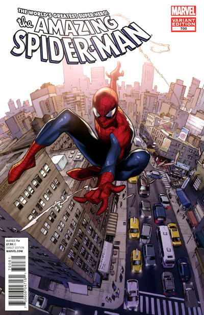 Amazing Spider-Man #700 Coipel Variant (1998)