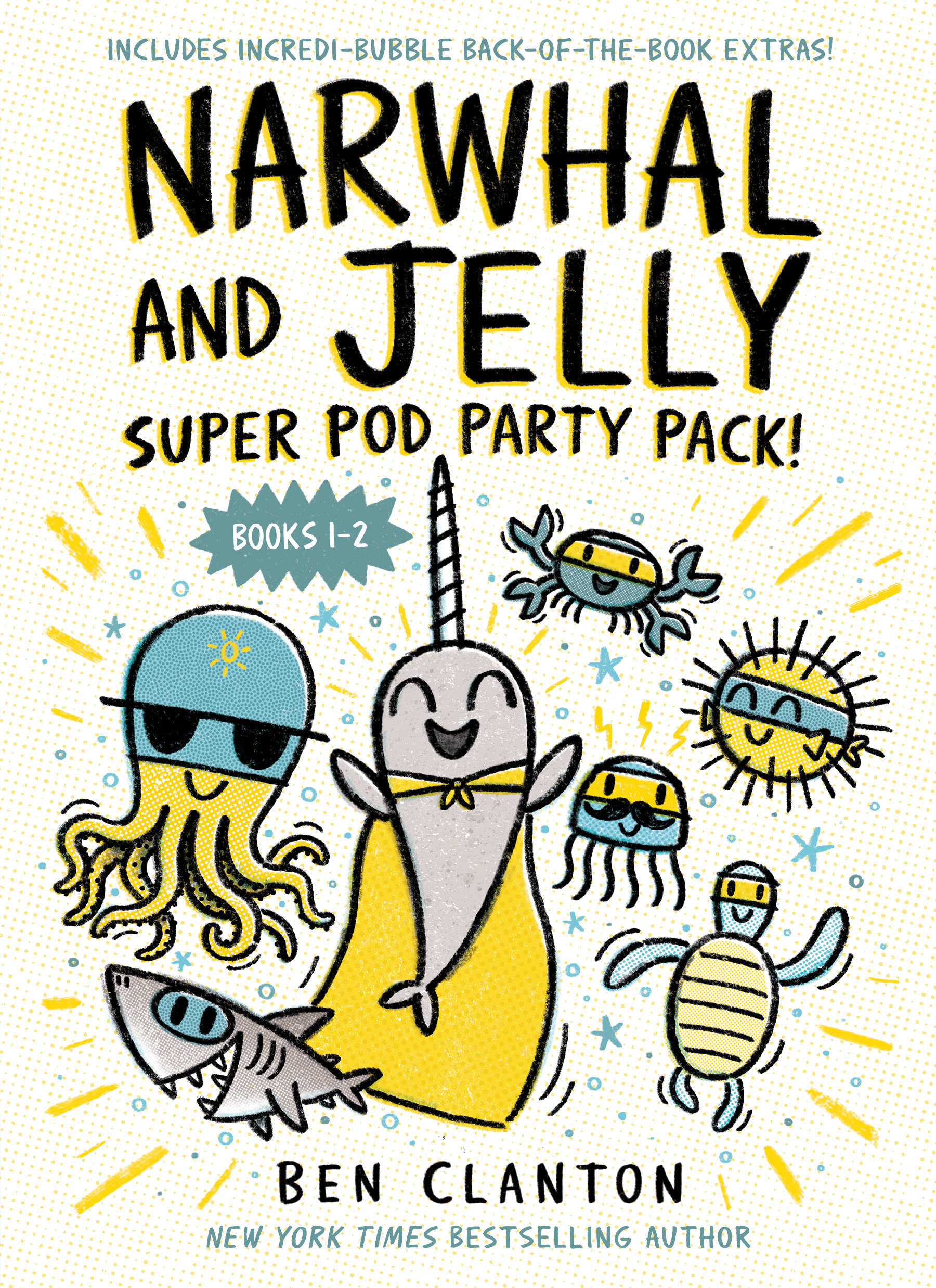 Narwhal and Jelly Boxed Set Super Pod Party Pack Volume 1 Books 1 & 2