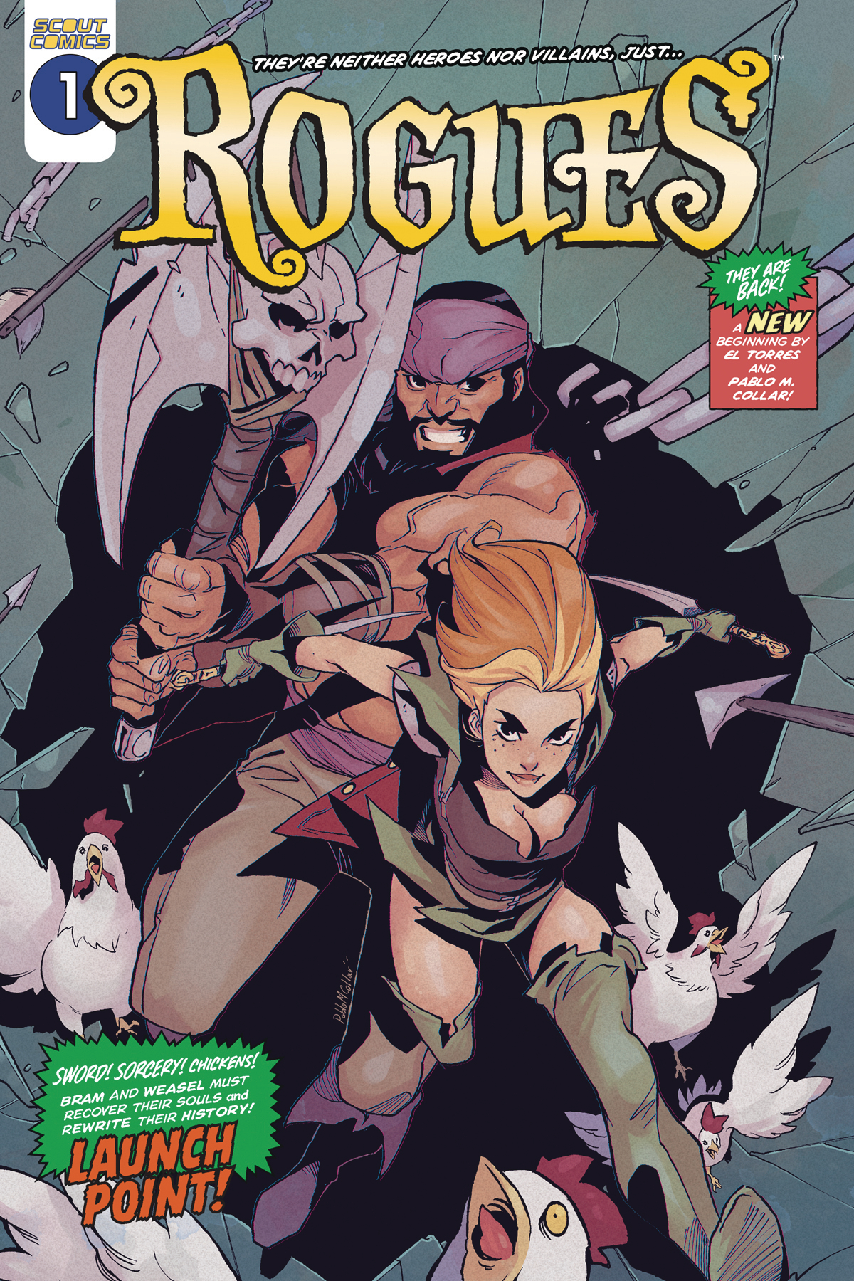 Rogues #1 (Of 24) Cover A Pablo M Collar