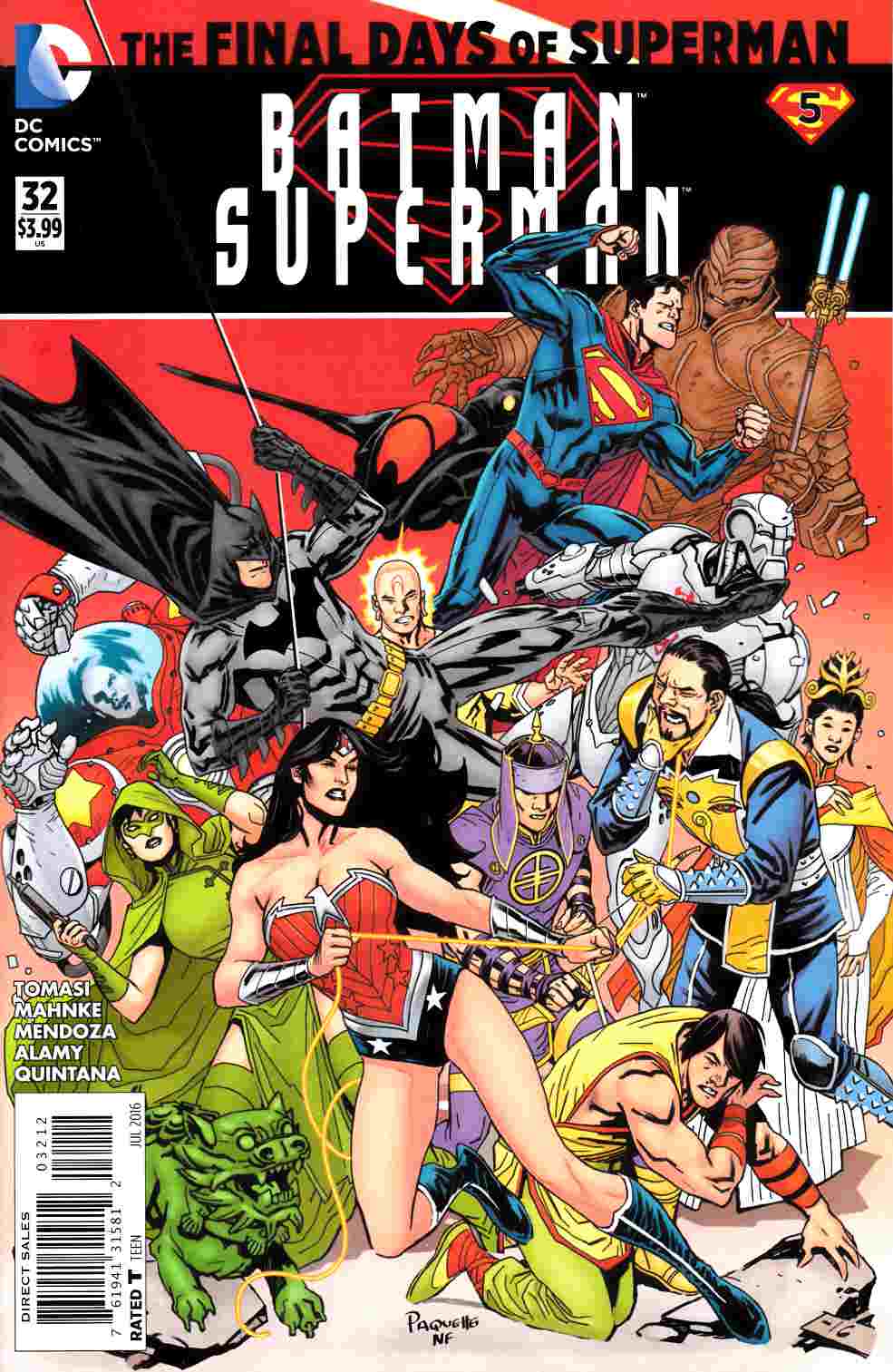Batman Superman #32 2nd Printing (Final Days)
